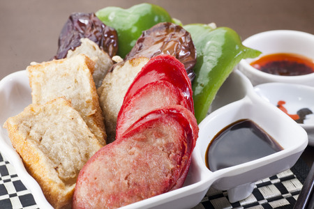 Hong Kong traditional snacksの写真素材