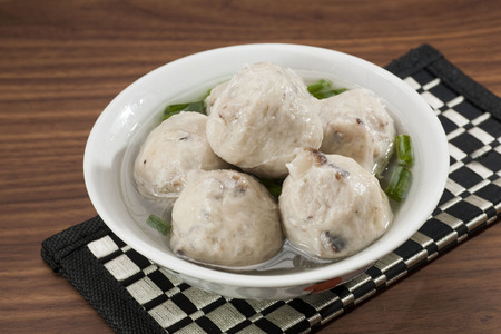Hong Kong traditional snacks pork ballsの写真素材