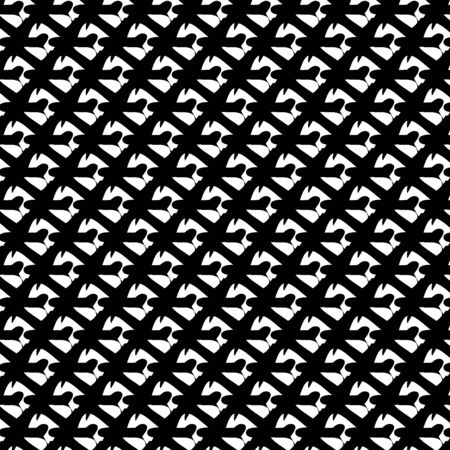 geometric vector pattern on white Background