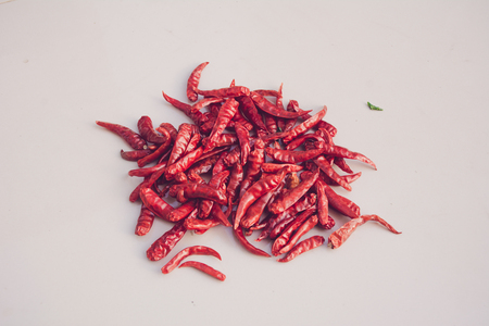 chilli dryの写真素材