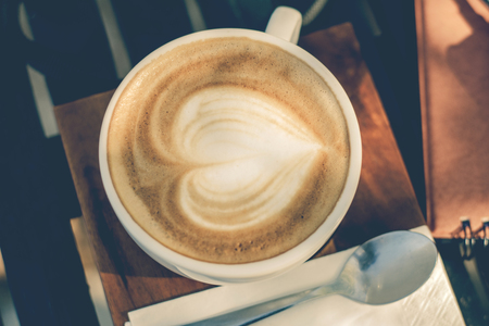 Business and cofee concept on garden.の写真素材
