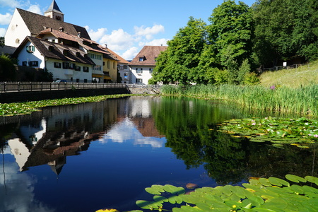 Lake in south Tirol, Italyの写真素材