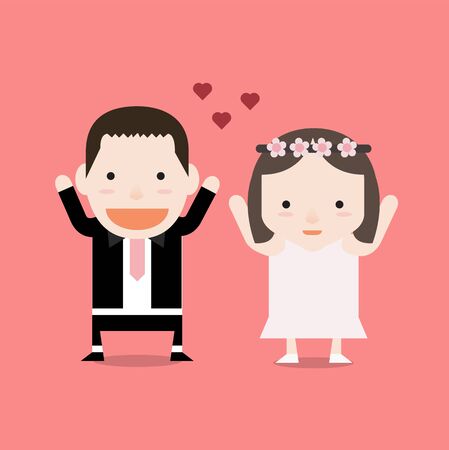 Wedding Ceremonyのイラスト素材