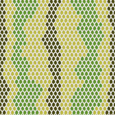 Snake skin seamless pattern. Vector background Leather reptiles.のイラスト素材