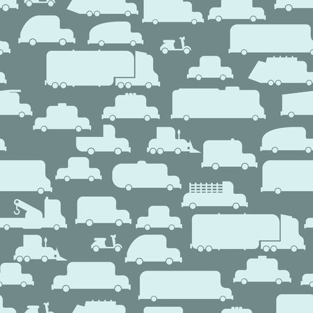 Road transport seamless Â  background. Repeating pattern car. Ornament  baby toy carのイラスト素材