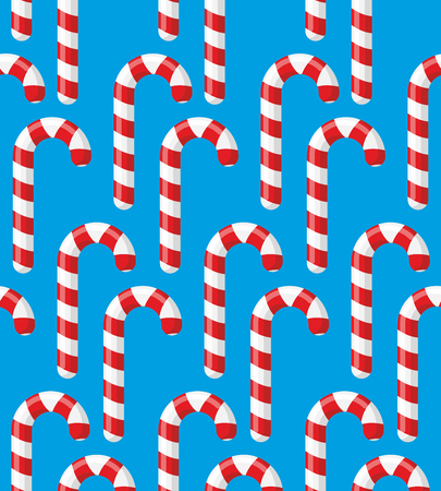 Red striped candy holiday. Christmas and new years Mint candy. Sweets Candy Reed.のイラスト素材
