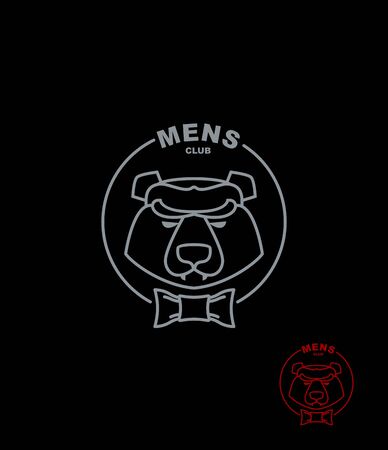 Bear mens Club.のイラスト素材