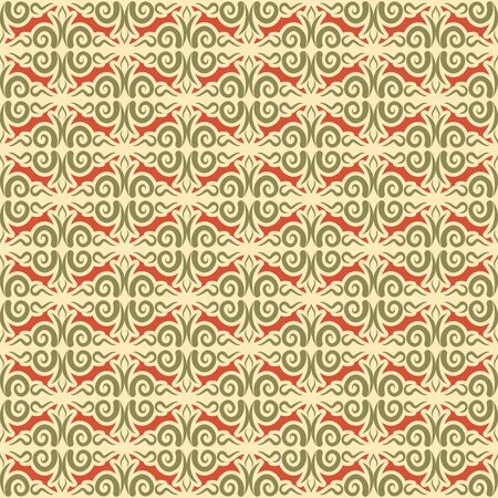 Uzbek pattern. Traditional national pattern of Uzbekistan. Texture pattern peoples of Central Asia. Ethnic national pattern for fabricsのイラスト素材