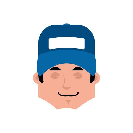 Plumber sleep emotion avatar.のイラスト素材