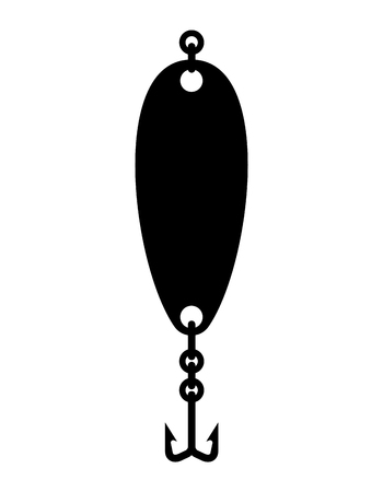 Fishing spoon isolated. bait Fisherman. Vector illustration
のイラスト素材