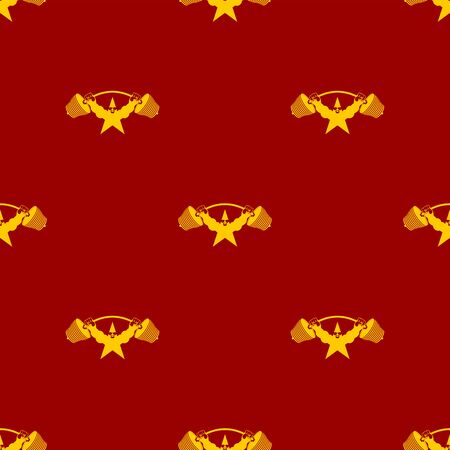 Strong star pattern seamless. fitness and bodybuilding backgroundのイラスト素材