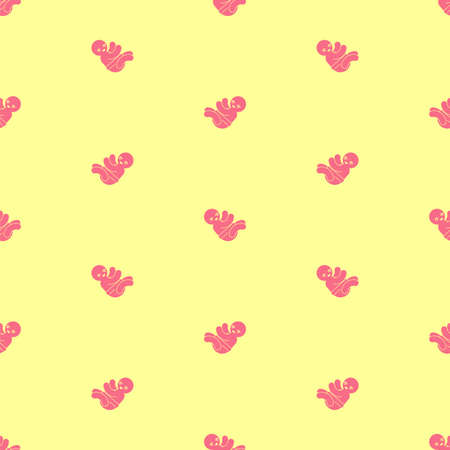 Little baby pattern seamless. little kid background. small children texture