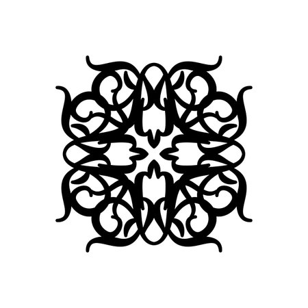 Element of Kazakh ornament. Traditional sign in Kazakhstanのイラスト素材