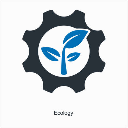 These are Black and Blue Mix Iconsのイラスト素材