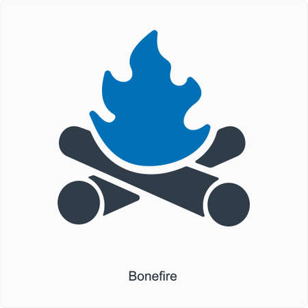 These are Black and Blue Mix Iconsのイラスト素材