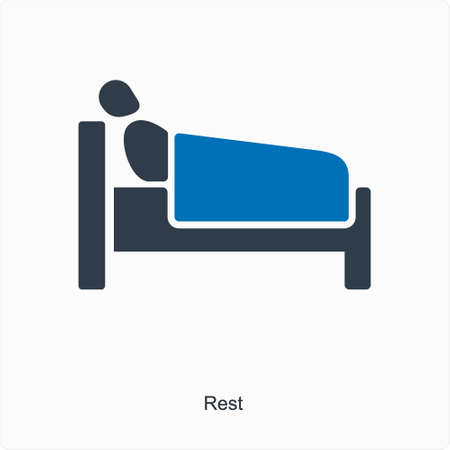 These are Black and Blue Mix Iconsのイラスト素材