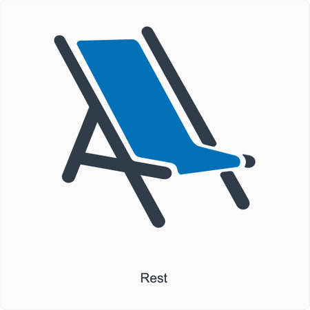 These are Black and Blue Mix Iconsのイラスト素材