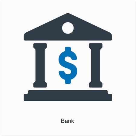 These are Black and Blue Mix Iconsのイラスト素材