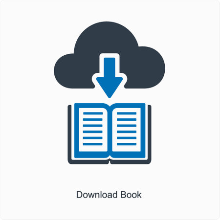 These are Black and Blue Mix Iconsのイラスト素材