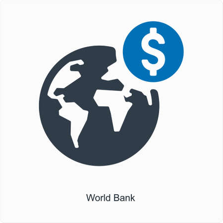 These are Black and Blue Mix Iconsのイラスト素材