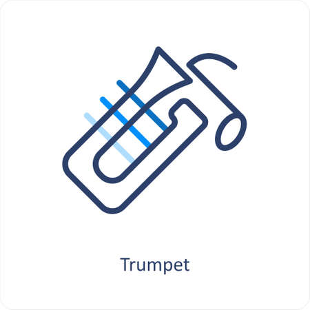 These are blue gem music iconsのイラスト素材