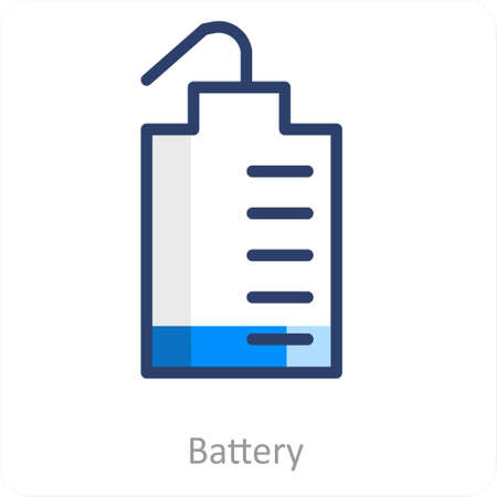 These are Blue Gem science and experiment iconsのイラスト素材