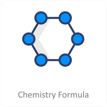 These are Blue Gem science and experiment iconsのイラスト素材