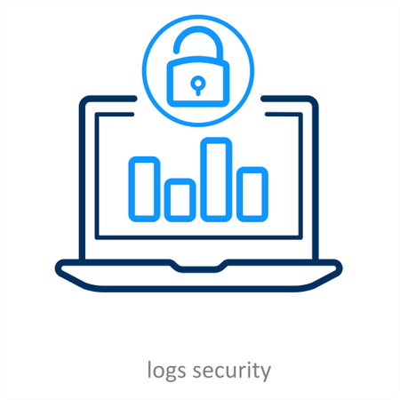 These are black Filled GDPR iconsのイラスト素材
