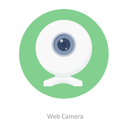 These are Communication and Connectivity Round iconsのイラスト素材