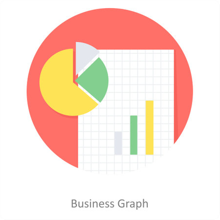 These are Business round iconsのイラスト素材