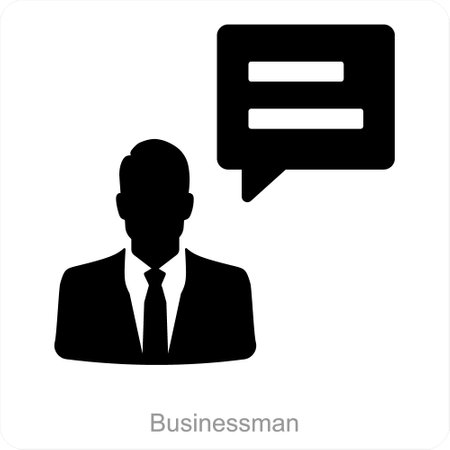 These are Black Filled Human Resource iconsのイラスト素材