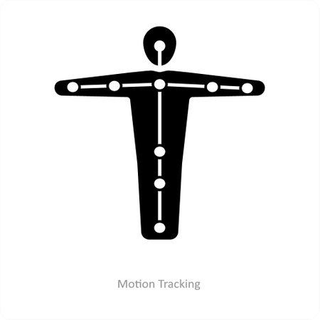 These are Black Filled Virtual Reality iconsのイラスト素材