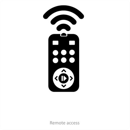 These are Black Filled Virtual Reality iconsのイラスト素材