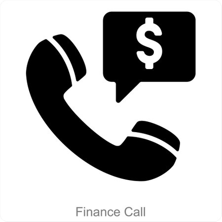 These are black filled finance and money iconsのイラスト素材