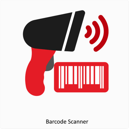 This is beautiful handcrafted pixel perfect red and black vector icon.のイラスト素材