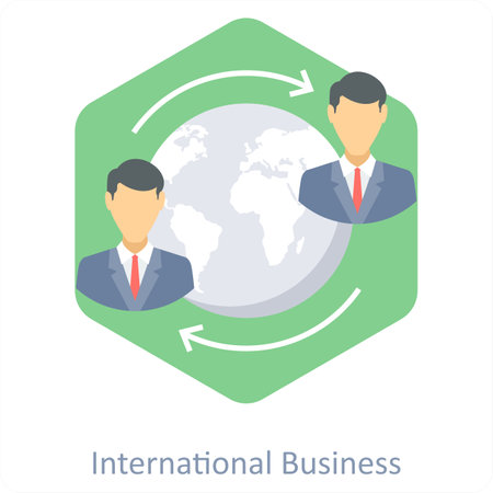This is colorful business iconのイラスト素材