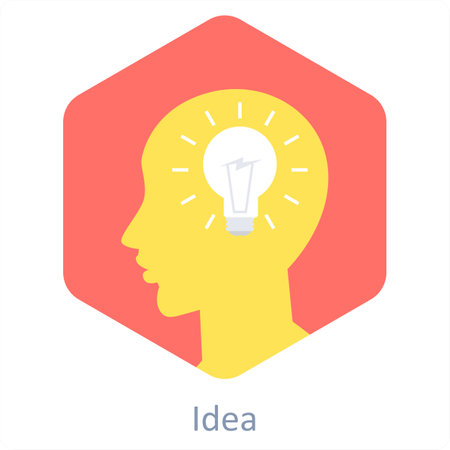 These are Business hexagon Iconのイラスト素材