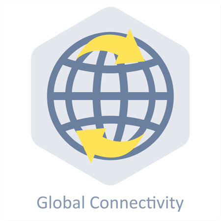 These are Business hexagon Iconのイラスト素材