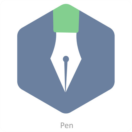 This is Education Hexagon Iconのイラスト素材