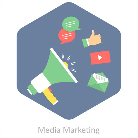 This is Seo and Development hexagon iconのイラスト素材