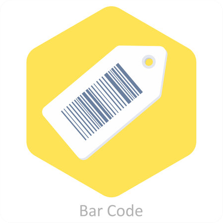 This is Shopping hexagon iconのイラスト素材