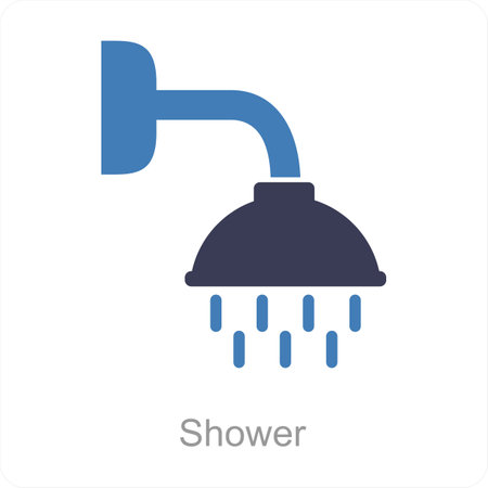 This is beautiful handcrafted pixel perfect Black and Blue Glyph Business iconのイラスト素材