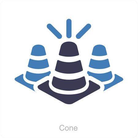 This is beautiful handcrafted pixel perfect Black and Blue Glyph Build iconのイラスト素材