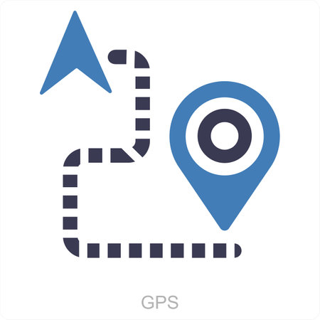 This is beautiful handcrafted pixel perfect Black and Blue Glyph Car iconのイラスト素材