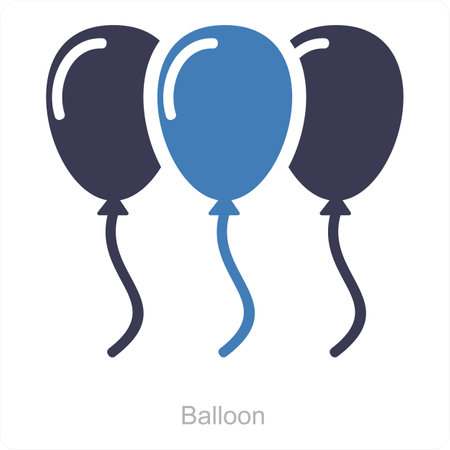 This is beautiful handcrafted pixel perfect Black and Blue Glyph Celebrate iconのイラスト素材