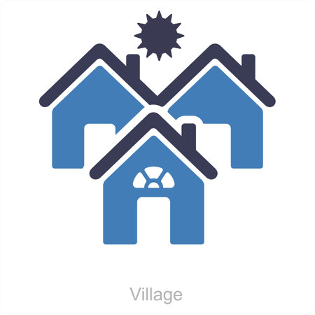 This is beautiful handcrafted pixel perfect Black and Blue Glyph Community iconのイラスト素材
