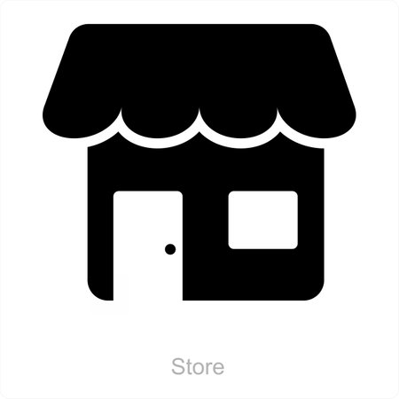 This is beautiful handcrafted pixel perfect Black Filled Mix iconのイラスト素材