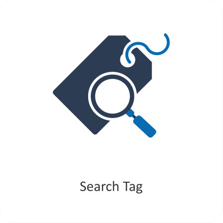 This is beautiful handcrafted pixel perfect Black And Blue Glyph Business iconのイラスト素材