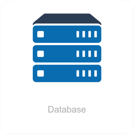 Databaseのイラスト素材