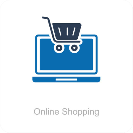 Online Shoppingのイラスト素材